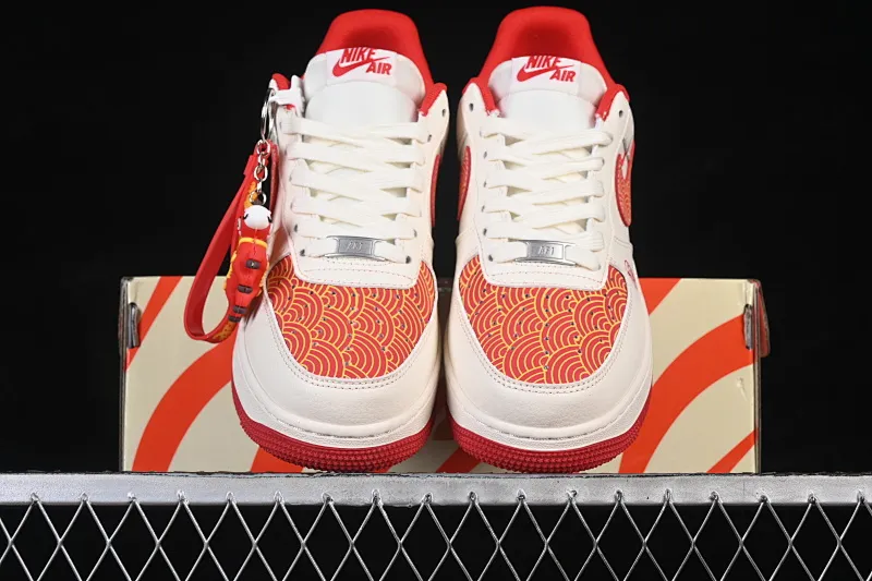 All categories Nk Air Force 1 Air Force series Nk Air Force 1 Low Air Force low-top Nike Air Force 1'07 Low red and gold interlaced Air Force 1 low-top casual sneakers MZ9588-838